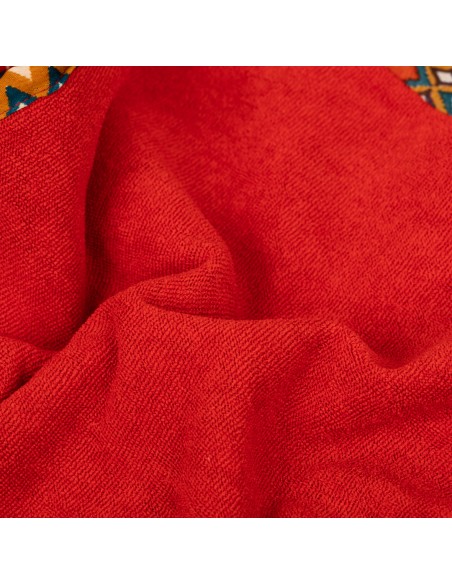 Toalha pareo Emily vermelho toalhas-de-praia