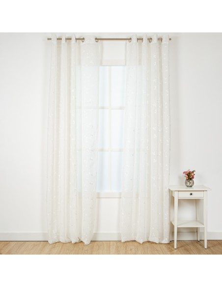 Cortina Pili natural cortinas-transparentes