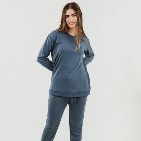 Conjunto desportivo new azul indigo