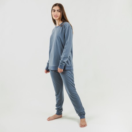 Conjunto desportivo new azul indigo