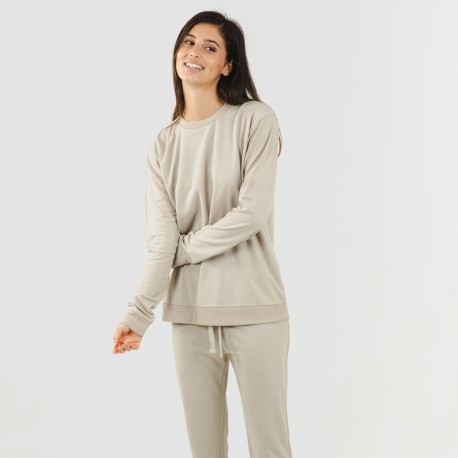 Conjunto desportivo new bege