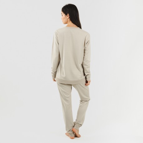 Conjunto desportivo new bege