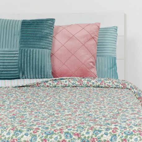 Colcha bouti Belinda verde tiffany