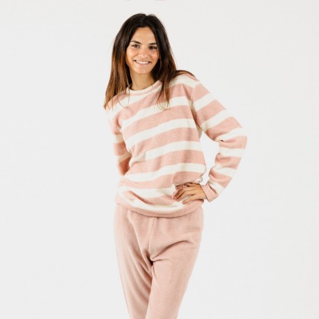 Pijama coral Fila rosa pijama-coralina