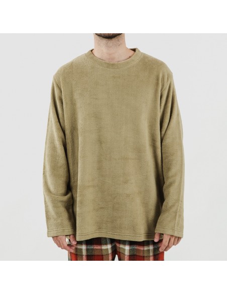 Pijama coral homem Lucho verde Pijama coral homem Lucho verde