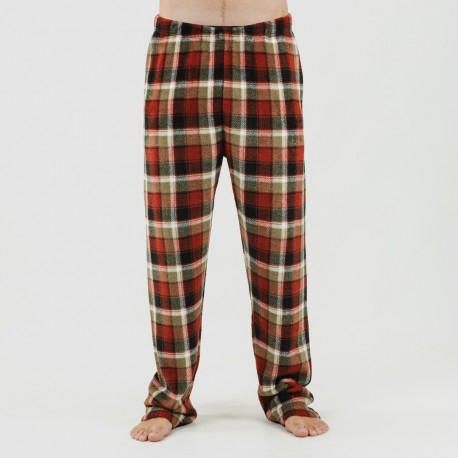 Pijama coral homem Lucho verde