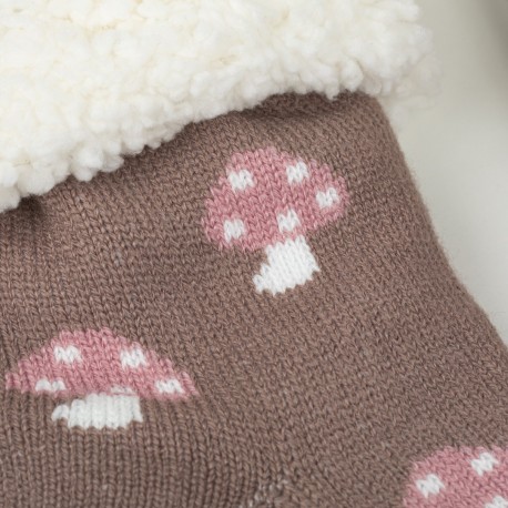 Meias Ellen malva rosa