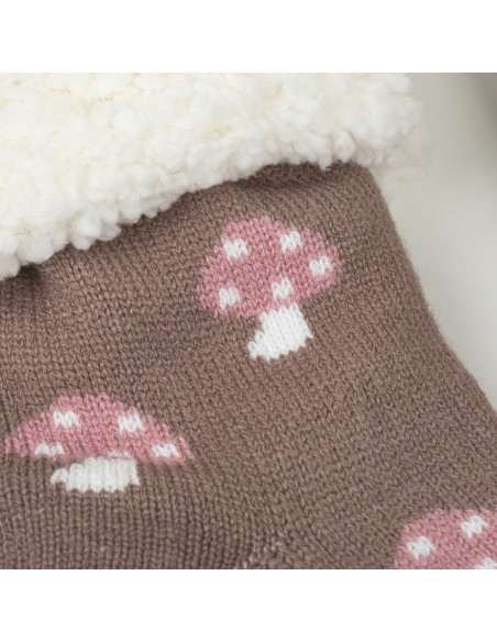 Meias Ellen malva rosa