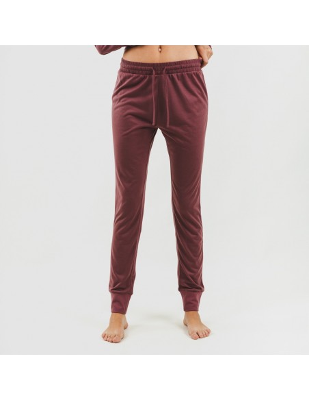 Conjunto desportivo de casaco mulher beringela Conjunto desportivo de casaco mulher beringela