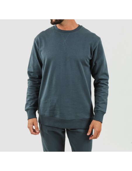 Set Sport algodão homem verde menta