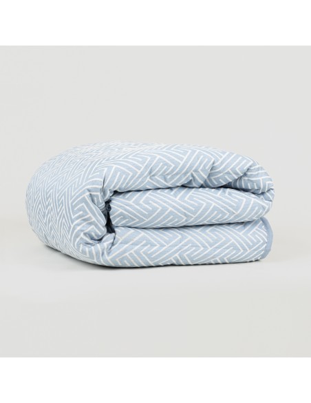 Colcha jacquard chenilla Elvira azul índigo - 120gr