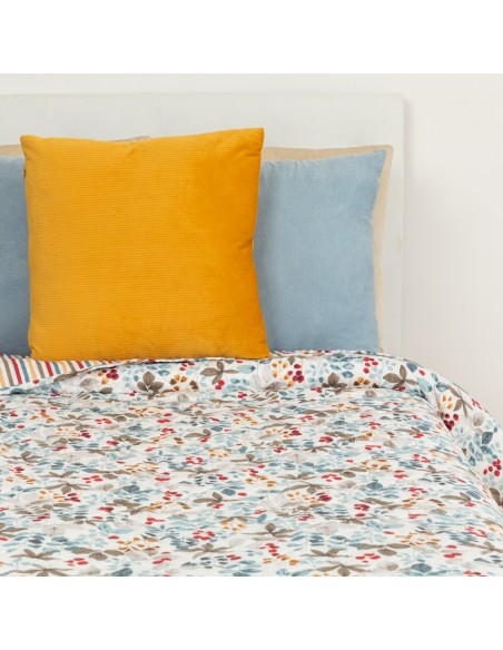 Colcha bouti Viena azul indigo Colcha bouti Viena azul indigo