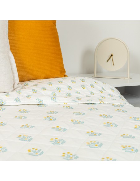 Colcha bouti Spring verde tiffany Colcha bouti Spring verde tiffany