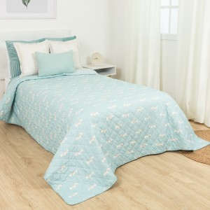 Colcha bouti Ponder verde azulado