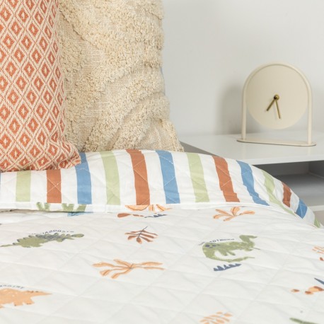 Colcha bouti Remich cor telha