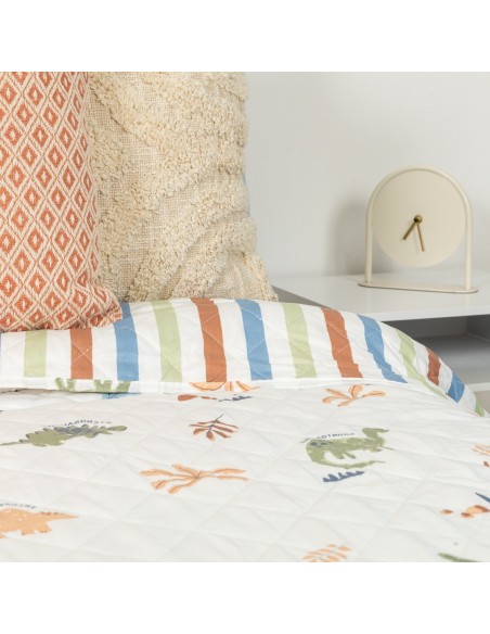 Colcha bouti Remich cor telha