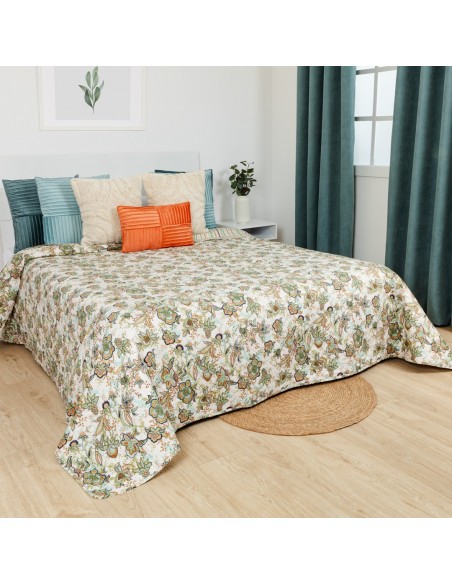 Colcha bouti Estefania verde caça Colcha bouti Estefania verde caça