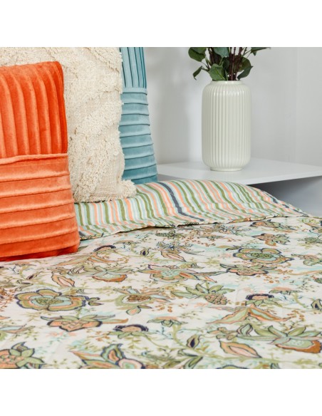 Colcha bouti Estefania verde caça Colcha bouti Estefania verde caça