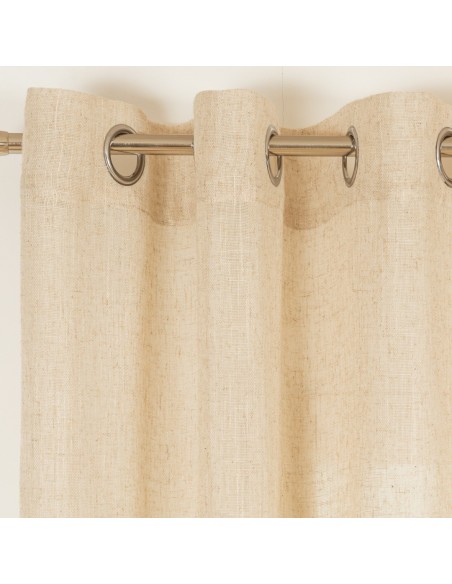 Cortina Brita bege Cortina Brita bege