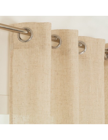 Cortina Brita bege Cortina Brita bege