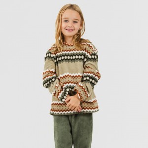 Pijama coral criança Vaduz verde caça