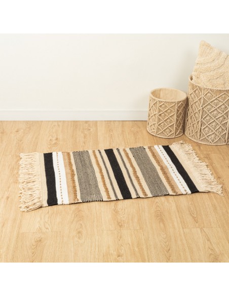 Tapete algodão jute Holdem arena - preto Tapete algodão jute Holdem arena - preto