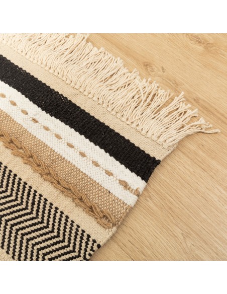 Tapete algodão jute Holdem arena - preto Tapete algodão jute Holdem arena - preto