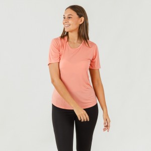 Conjunto desportivo de legging mulher laranja/preto 2