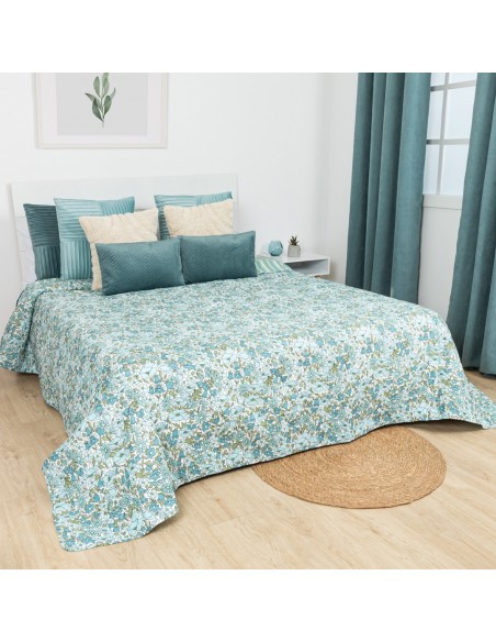 Colcha bouti Taylor azul indigo Colcha bouti Taylor azul indigo