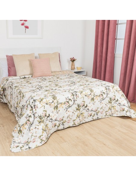 Colcha bouti Casilda marsala