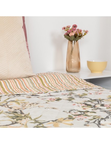 Colcha bouti Casilda marsala