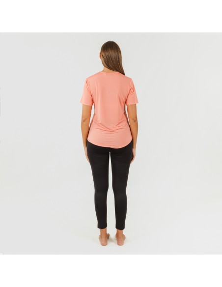 Conjunto desportivo de legging mulher laranja/preto Conjunto desportivo de legging mulher laranja/preto