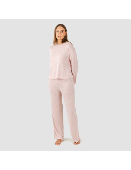 Pijama angorina rosa pijama-angorina