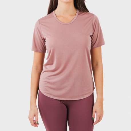 Conjunto desportivo de legging mulher malva - beringela