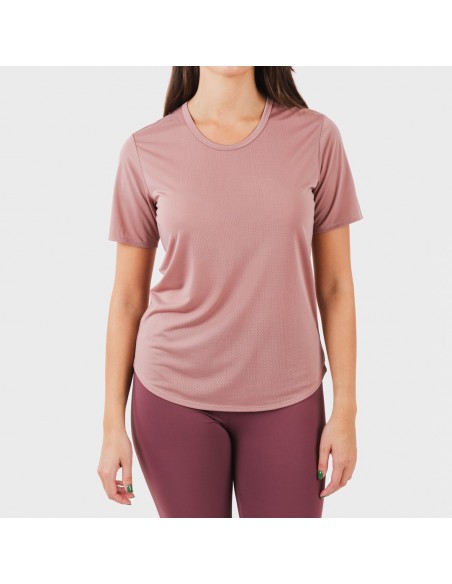 Conjunto desportivo de legging mulher malva - beringela