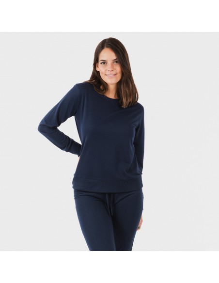 Set Sport mulher azul marinho new