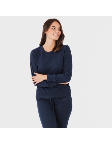 Set Sport mulher azul marinho new