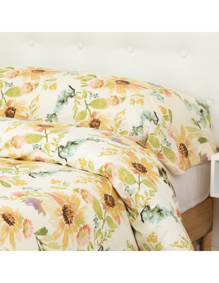 Capa de edredão algodão percal August natural