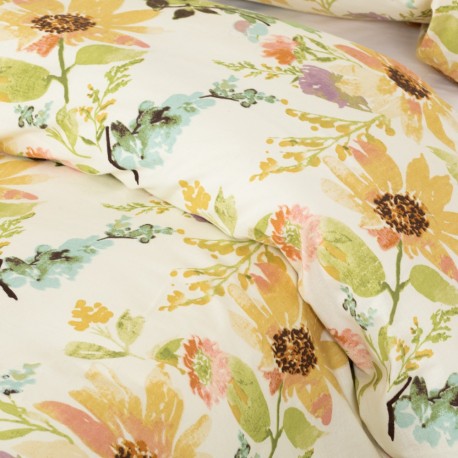 Capa de edredão algodão percal August natural