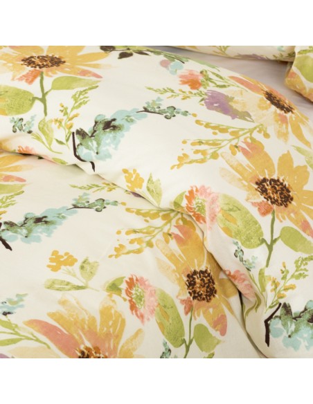 Capa de edredão algodão percal August natural