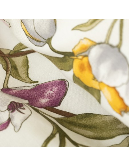 Capa de edredão algodão percal Magnolio natural percal