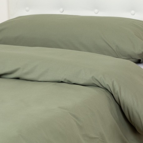 Capa de edredão algodão lisas
