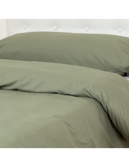 Capa de edredão algodão lisas