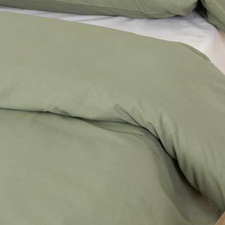 Capa de edredão algodão lisas