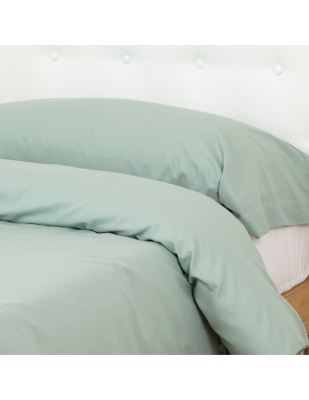 Capa de edredão algodão lisas