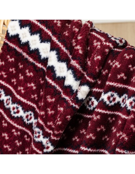 Manta coral Cronos bordeaux Manta coral Cronos bordeaux