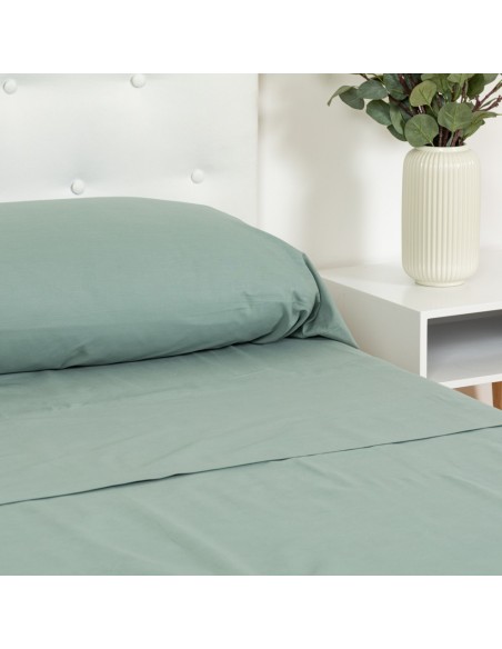 Jogo de lençóis algodão lisos