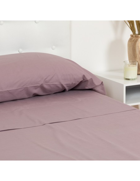 Jogo de lençóis algodão lisos