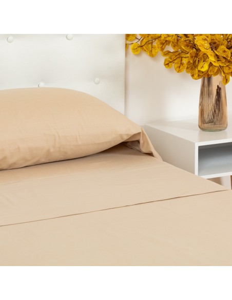 Jogo de lençóis algodão lisos