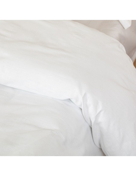 Capa de edredão algodão lisas